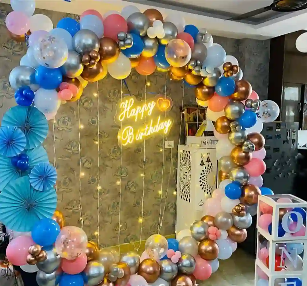 Pink n Blue Birthday Paradise