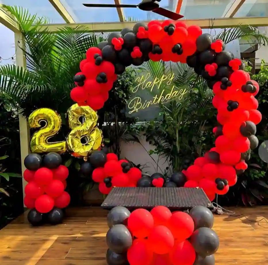 Red n Black Exquisite Celebration