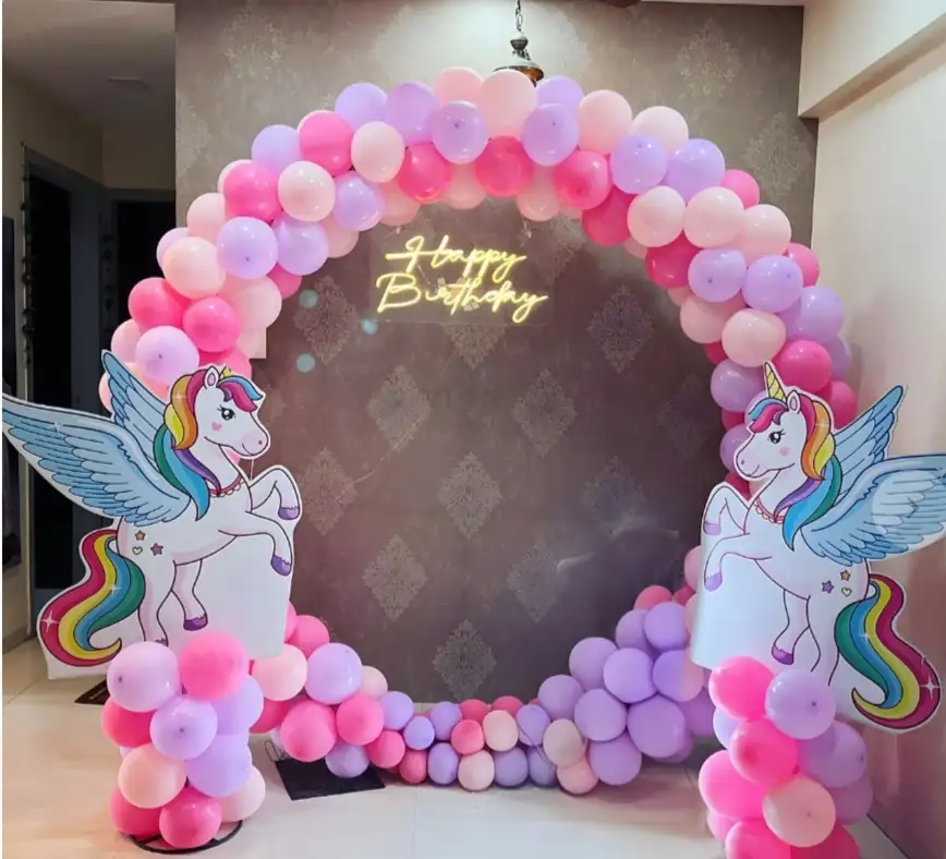 balloon decoration kids birthday decoration Unicorn Portal Balloon Decor 5206