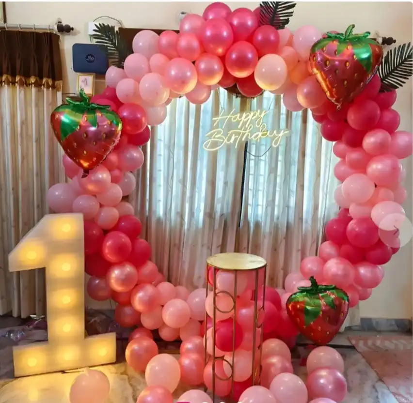 Strawberry Land Balloon Decor