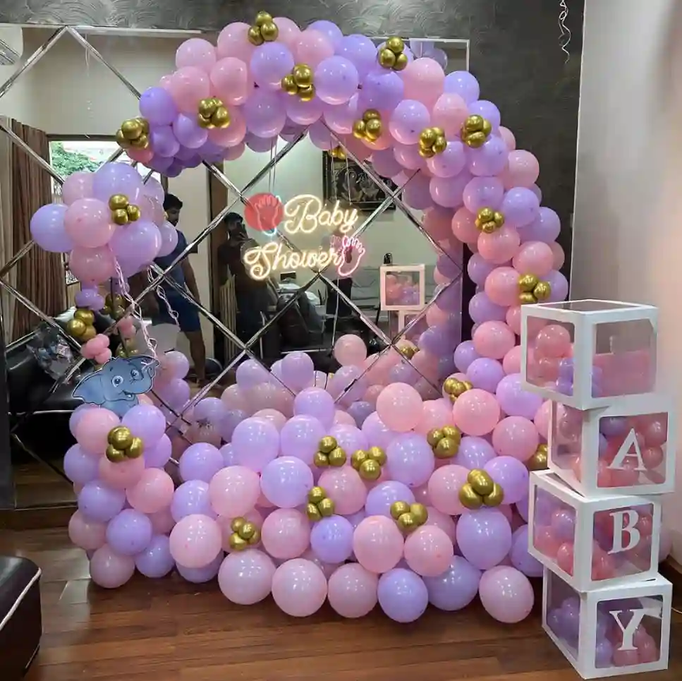 Pastel Pink Cute Balloon Decor