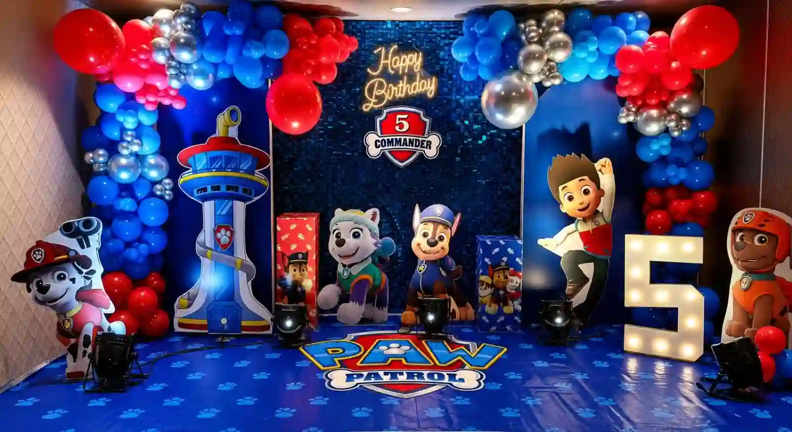 Paw Patrol birthday decoration