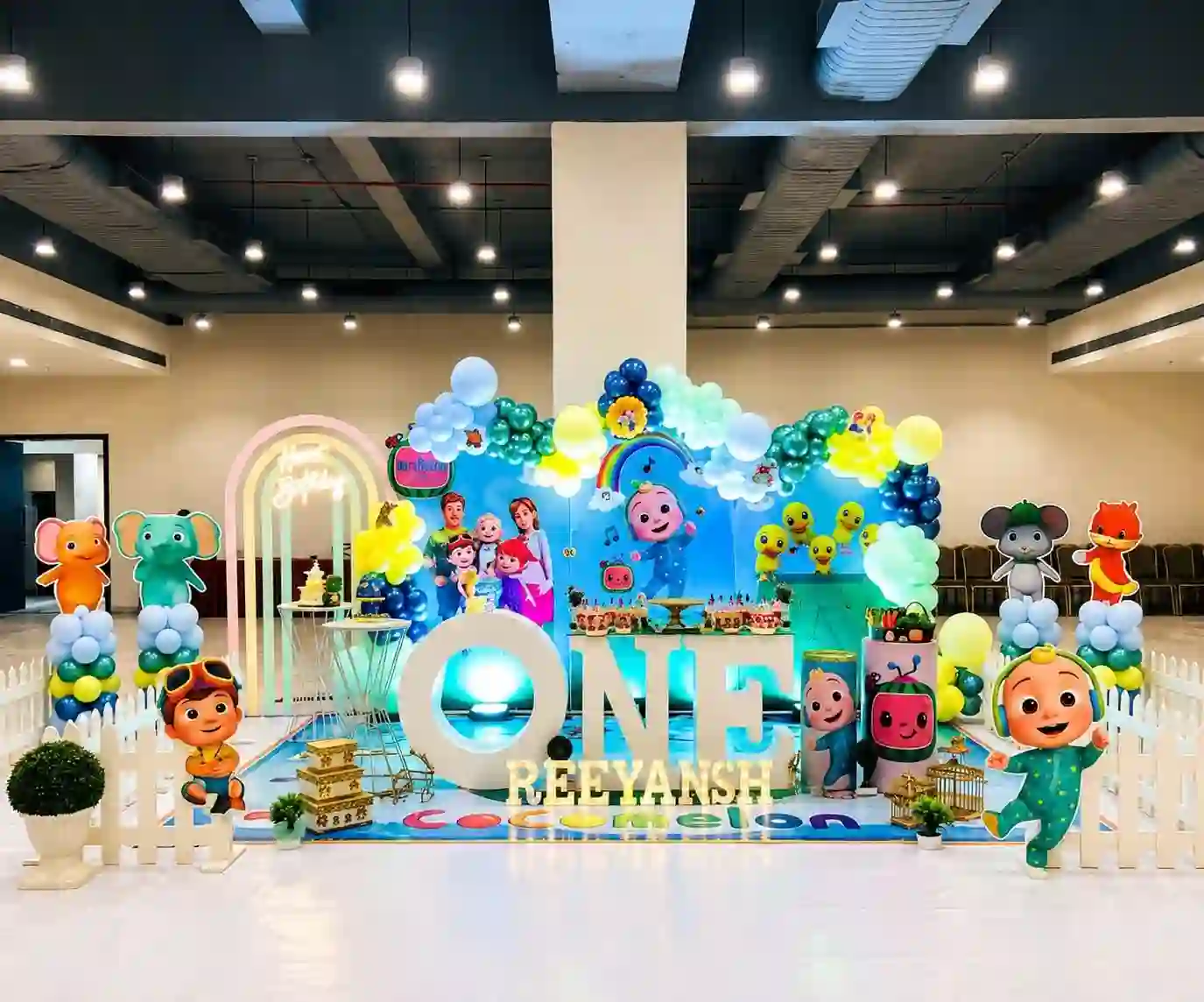 Cocomelon Theme Birthday Decor