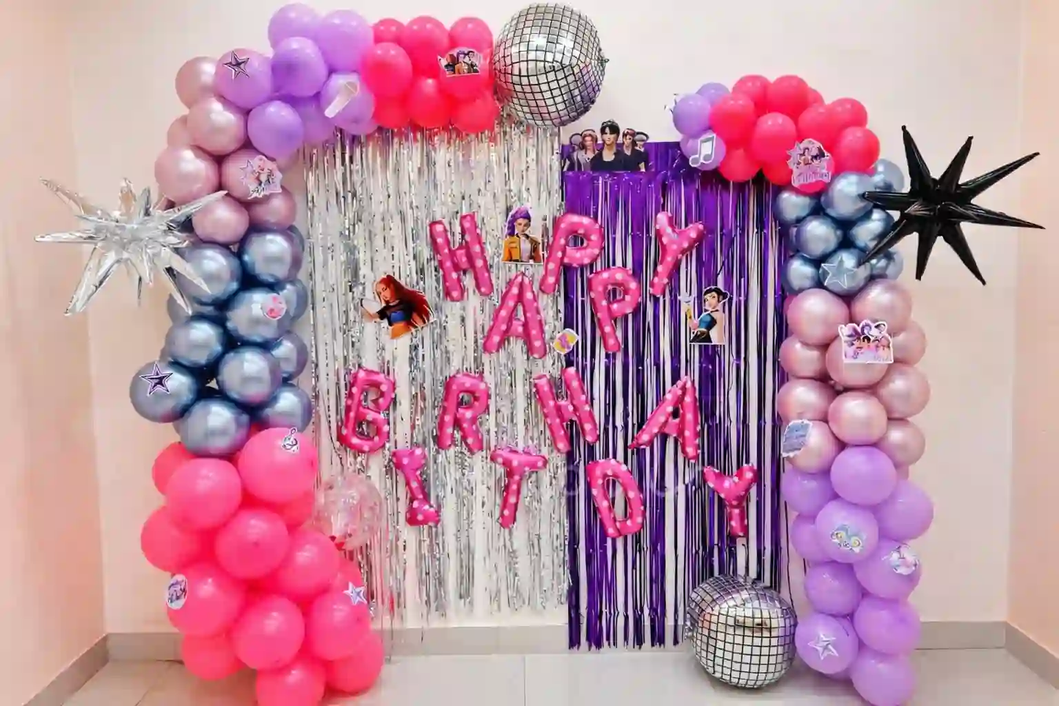 Kpop Ideal Concert Style Backdrop