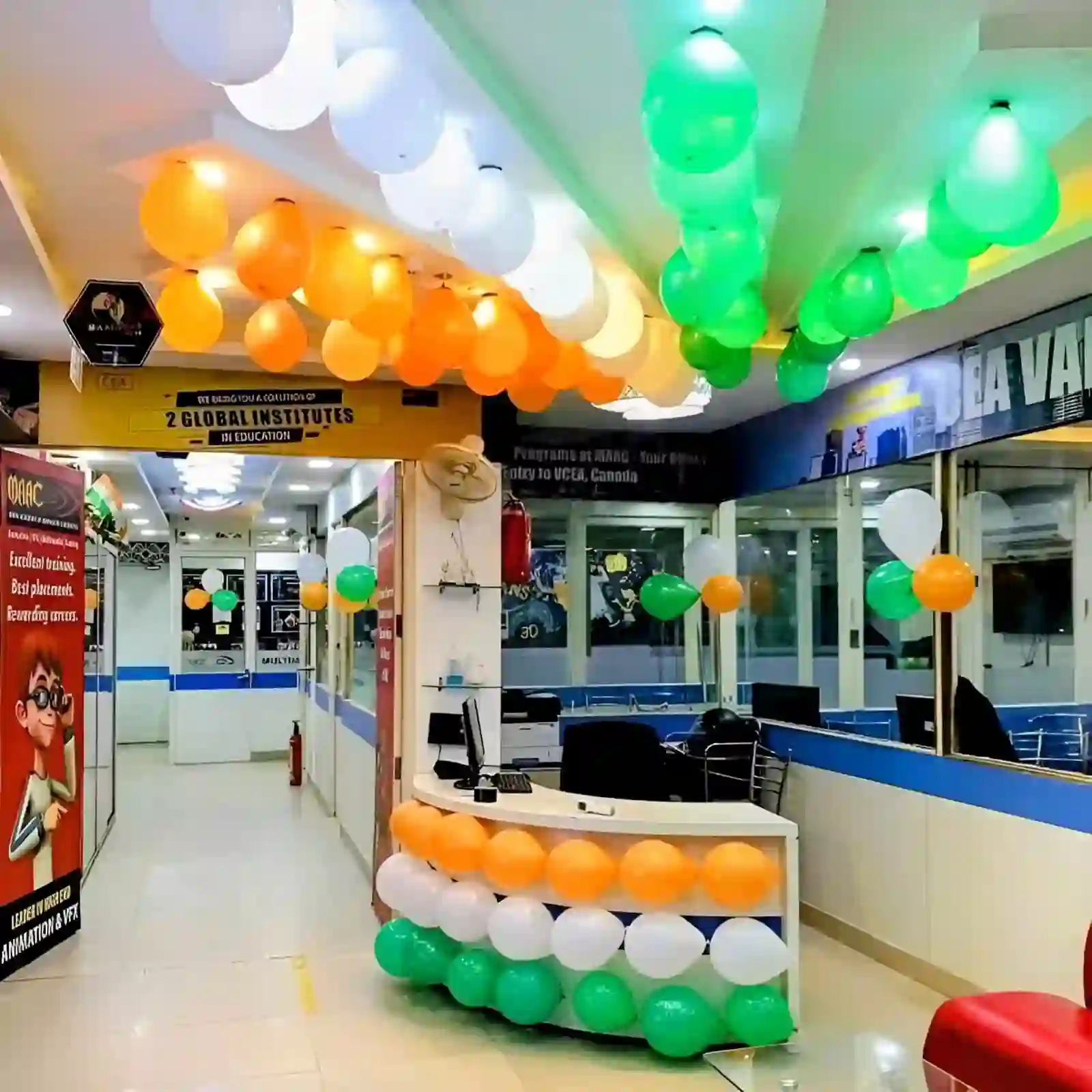 Republic day institutes decoration
