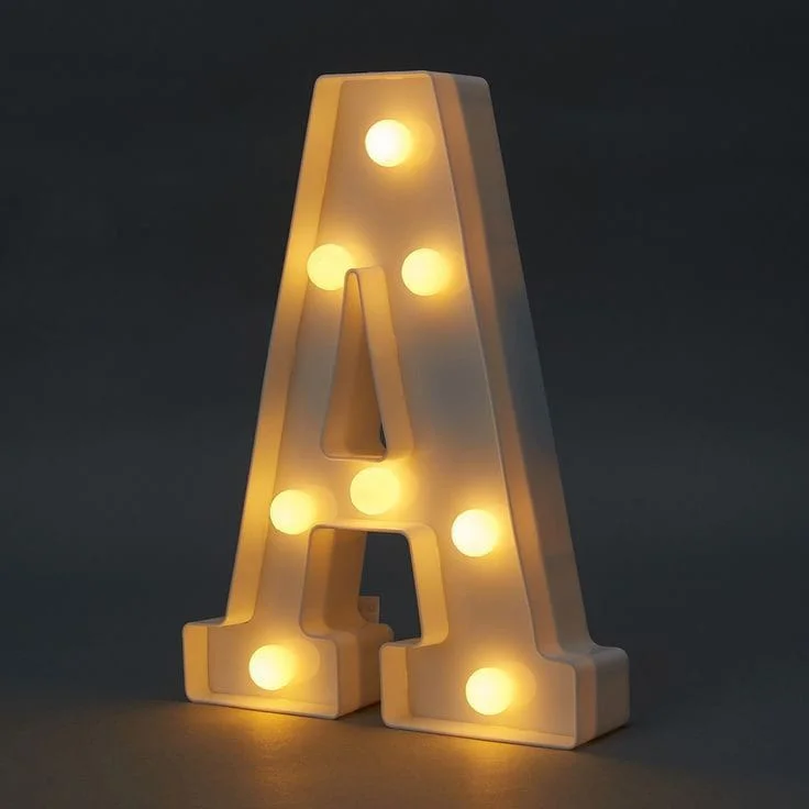 NAME MARQUEE (Small Size 9 Inch) (Up to 7 Letters)