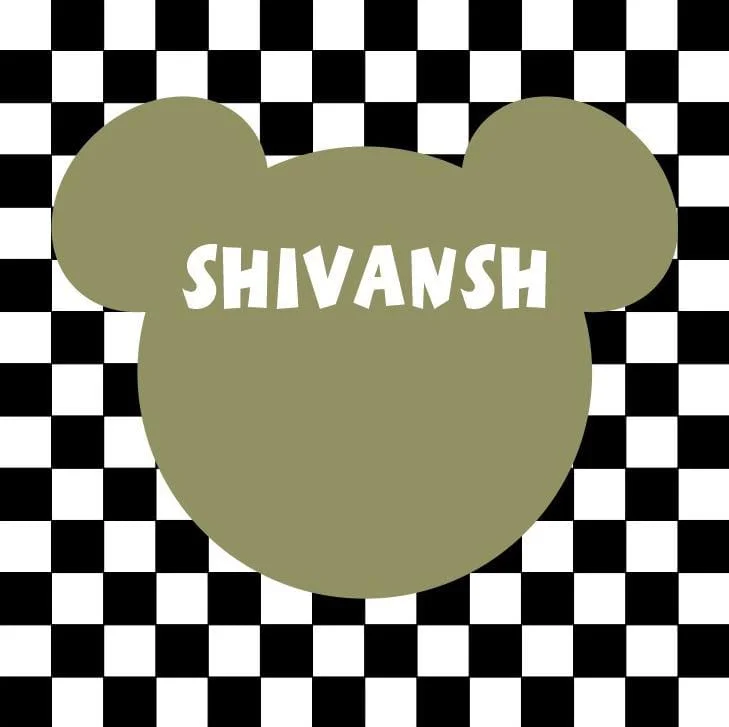 NAME AND PICTURE BANNER (Size- 6*6)