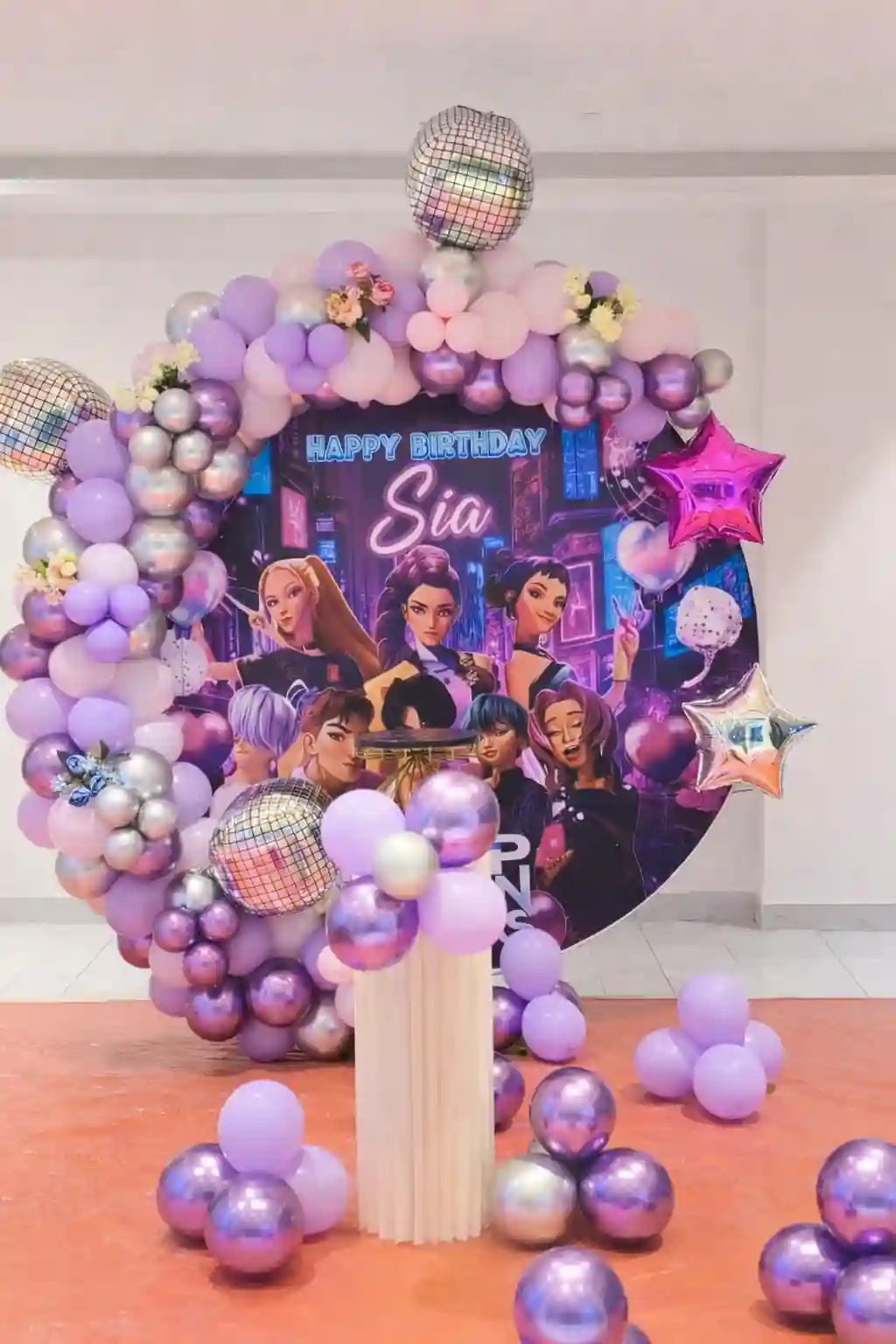 Kpop Celebration Birthday Setup