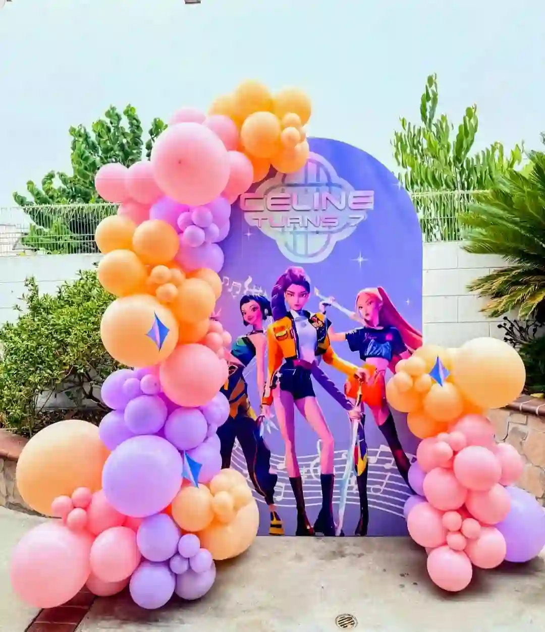 Purple And Yellow Kpop Party Theme
