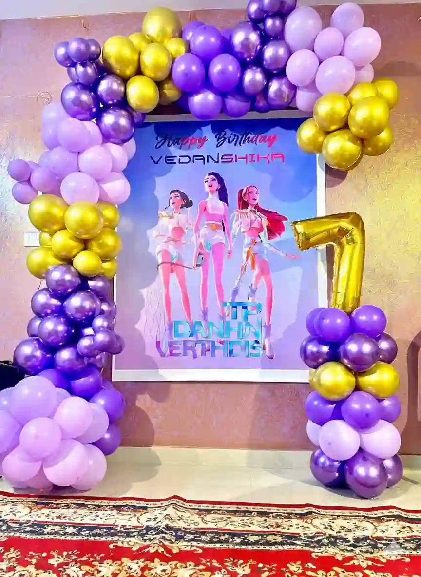 Kpop Queen Birthday Decor