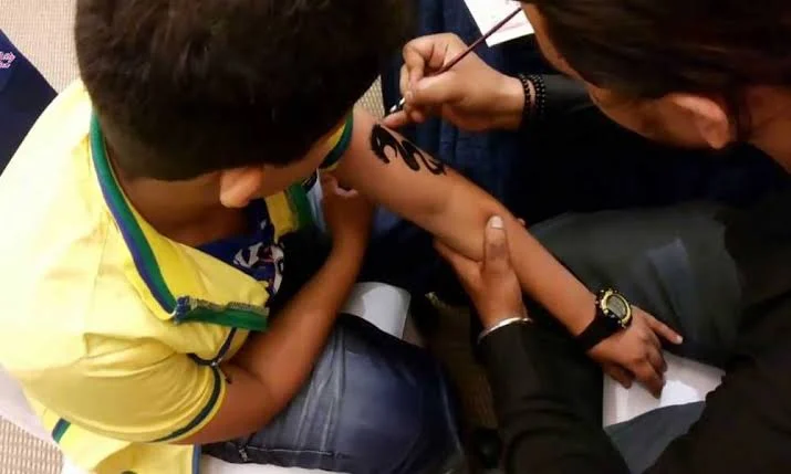 Tattoo Artist For Kids Birthday Party