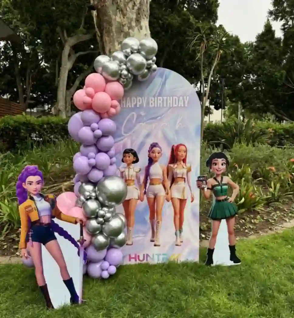 Luxury Kpop Birthday Decor